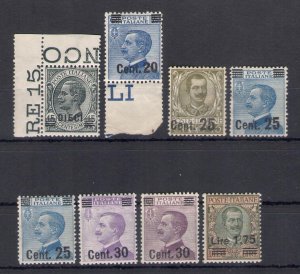 1924-25 Italy - Kingdom - Michetti n. 175/82 - 8 Values - MNH **