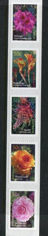 Australia 2147a, MNH, 2003: Flowers Self-adhesive. x27192