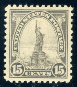 US Stamp #566 Statue of Liberty 15c - PSE Cert - XF-SUP 95 - MPH - SMQ $50.00