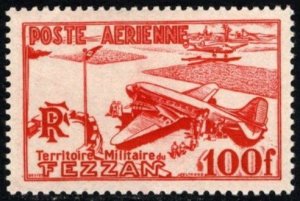 1948 Fezzan (French Military Occupation Libya) Scott #- 2NC1-2NC2 Set/2 Unused