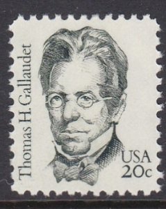 1861 Thomas Gallaudet MNH