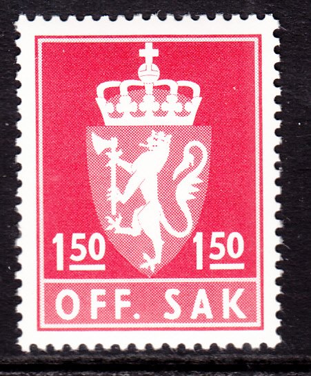 Norway O108 MNH VF