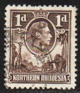 Northern Rhodesia Sc #27 Used