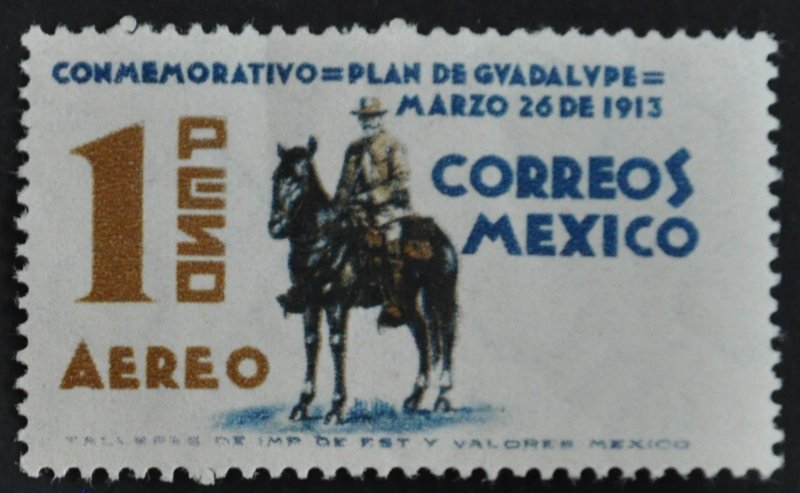 DYNAMITE Stamps: Mexico Scott #C84 – MINT hr