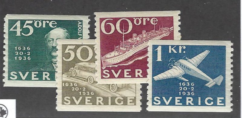 Sweden SC#259-262 Mint F-VF SCV$67.50...Take a Look!