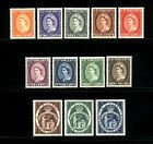 St Vincent Scott 186-197 MH* stamp set CV$44
