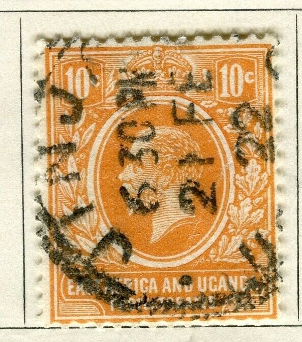 BRITISH KUT; 1921 early GV issue fine used 10c. value