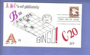 #1946 C Rate Change Stamp - LANDS END!