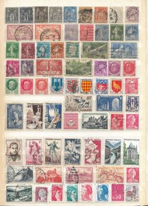 France 96 Different Mostly Mostly Used from Years 1877-1990