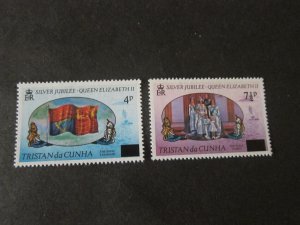 Tristan da Cunha 1977 Sc 220-21 set MNH