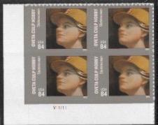 US #4510  Plate Block.  Oveta Culp Hobby, Stateswoman.