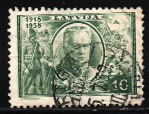 Latvia #202   used