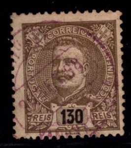 Portugal Scott 126 Used King Carlos stamp