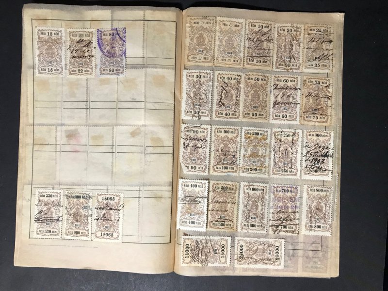 Portugal Revenue Stamps 1861-1914 (1000 Stamps)