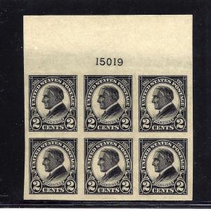 611 Mint,OG,NH... Plate Block of 6... SCV $90.00