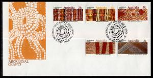 Australia 1047-1051 Crafts U/A FDC