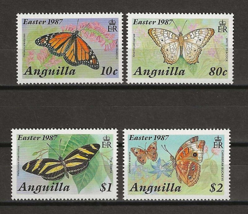 ANGUILLA 1987 SG 745/8 MNH Cat £15