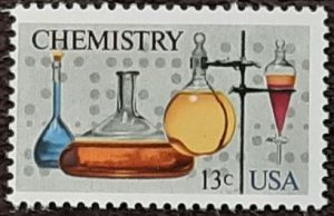 US Scott # 1685; MNH, og; 13c Chemistry from 1976; Fine