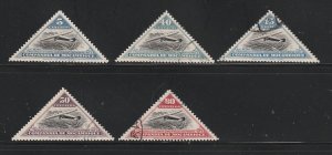 Mozambique Company 165, 170-172, 174 U Planes