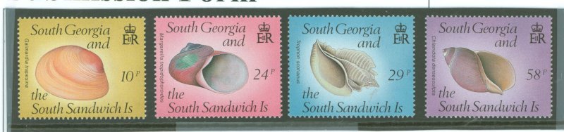 South Georgia #127-130