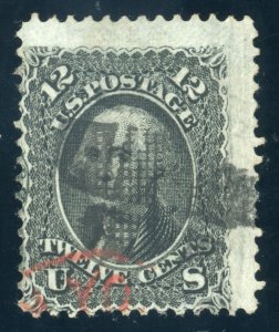 US Stamp #97 Washington 12c - PSE Cert - USED - CV $310.00 - See Description