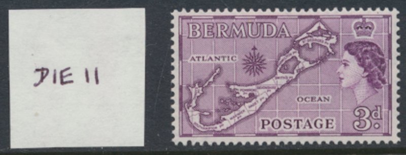 Bermuda SG 140a Die II   SC # 149 MVLH see scans 