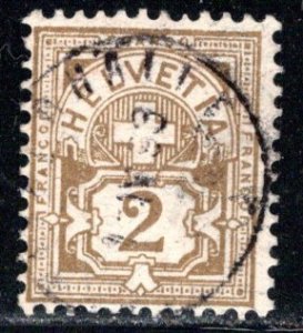 Switzerland Scott # 69a, used