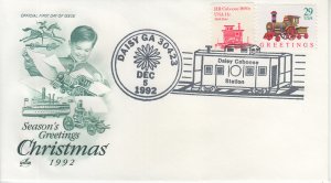 1992 Railroad Pictorial - Daisy GA CAboose