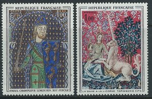 France Scott 1106-1107 MNH! ! Complete Set!