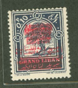 Lebanon #72 Unused