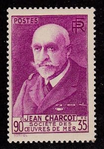 France # B69, Jean Charcot, Mint Hinged, 1/3 Cat.