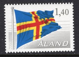 Aland 7 Flag MNH VF