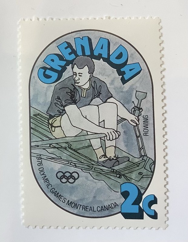 Grenada 1976 Scott 733 MNH - 2c,  Olympic Games , Montreal,  Rowing