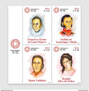 O) 2022 PERU,  FRANCISCO XAVIER DE LUNA PIZARRO, TORIBIO DE LUZURIAGA, MARIA VAL