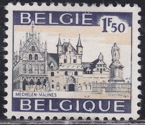 Belgium 649 Malines 1971