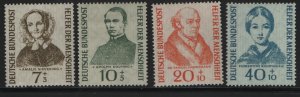 GERMANY  B344-B347     MINT HINGED