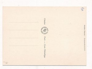 D412753 France Maximum Card Jean Monnet 1980