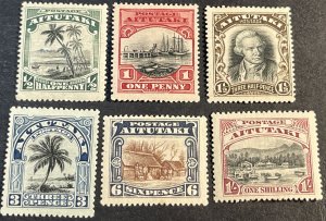 AITUTAKI # 28-33--MINT/HINGED---COMPLETE SET---1920