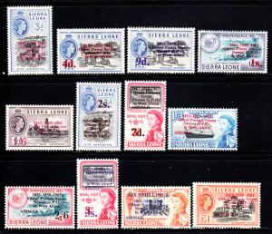 Sierra Leone MH Scott #251-#256. #C8-#C13 Set of 12 Oldest Postal Service and...