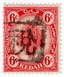 (I.B) Malaya States Revenue : Kedah Duty 6c (Japanese Occupation)