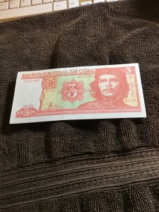Cuba-2006-3 Pesos-Banco Central de Cuba.Che Guevara.FC-10-072787-uncir.