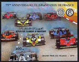 Mauritania 1979 75th Anniversary of French Grand Prix imp...