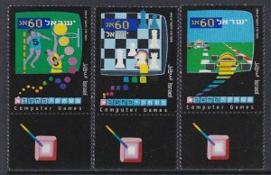 1068-70 1990 Computer Games MNH