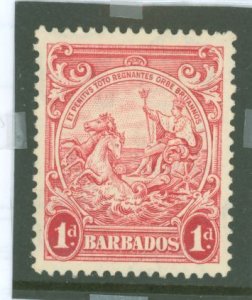 Barbados #194b var  Single