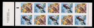 US 2285, MNH Booklet of 20 Stamps - Grosbeak and Owl
