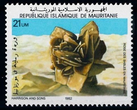 [67311] Mauritania 1982 Flora Flower Blume Sand Rose  MNH