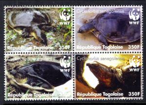 Togo 2039 Turtles MNH VF