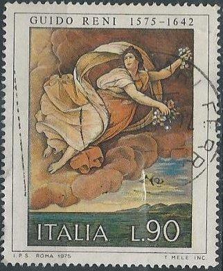 Italy 1194 (used) 90 l Flora by Guido Reni (1975)