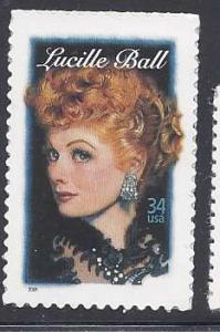 Catalog # 3523 Lucille Ball Legends of Hollywood Single 34 cent Stamp