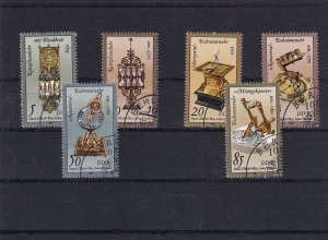 SA26g Germany DDR 1983 Sand and Sun Clocks, used stamps